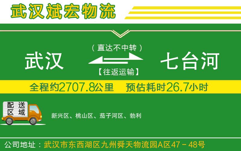 武漢到七臺(tái)河貨運(yùn)公司