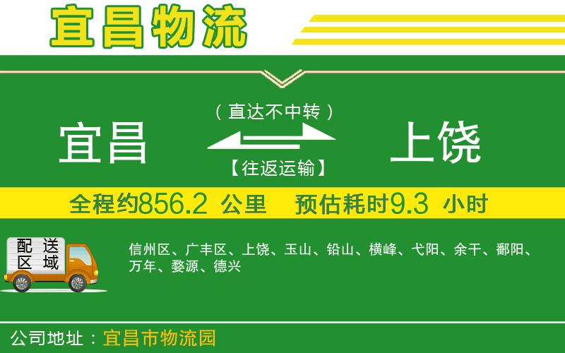 宜昌到上饒物流公司