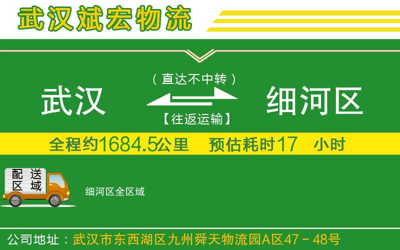 武漢到細河區(qū)貨運公司