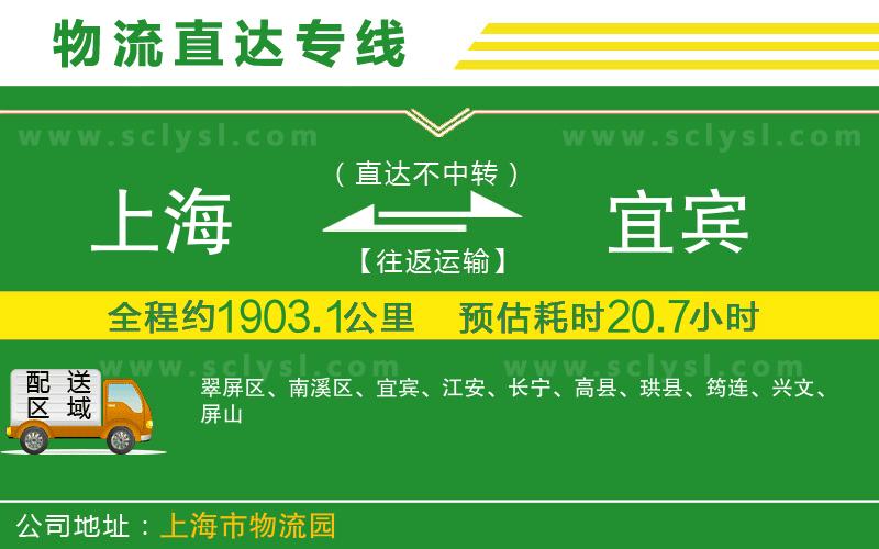 上海到宜賓物流專(zhuān)線(xiàn)