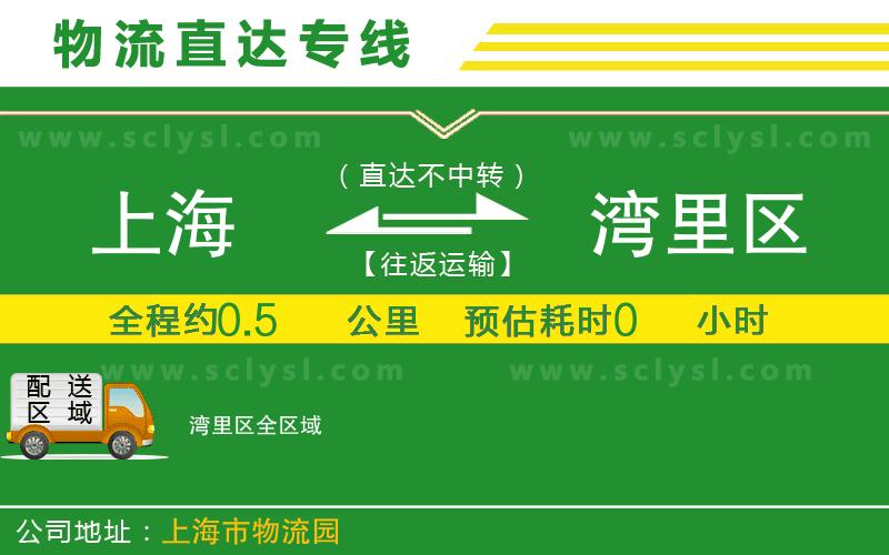 上海到灣里區(qū)物流專線