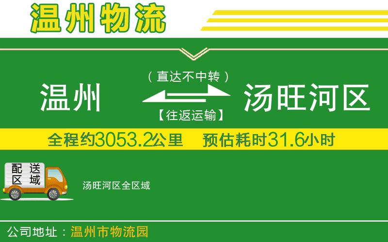 溫州到湯旺河區(qū)貨運公司